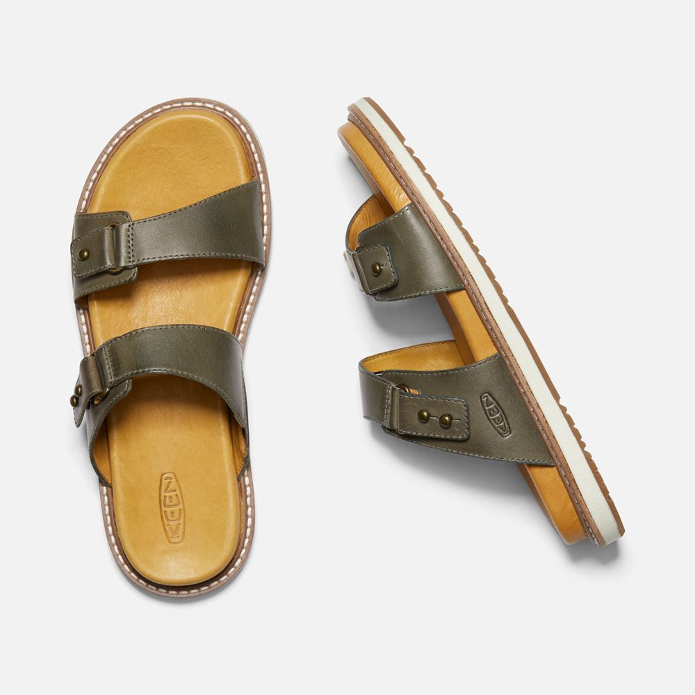 Keen Slide Dam Khaki/Olivgröna - Lana - 832415LQJ